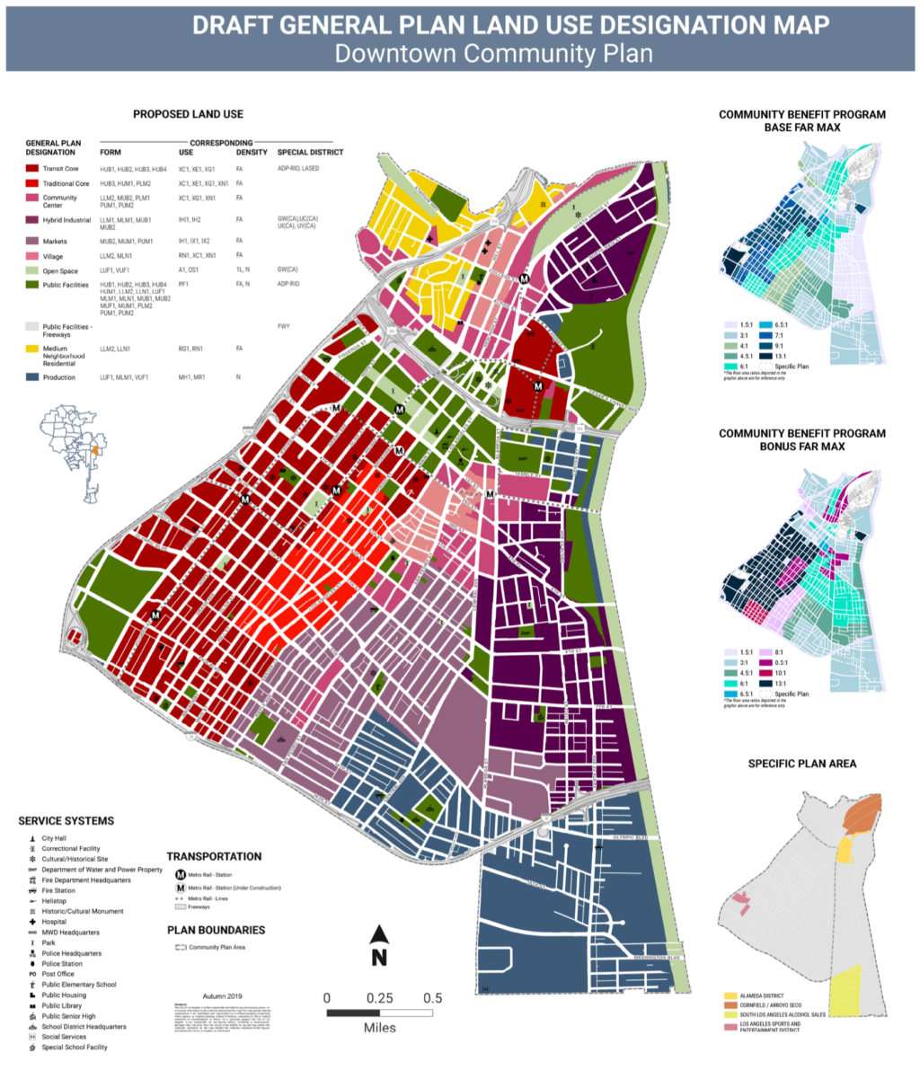 City Of Los Angeles Zoning Map Dtla 2040 Community Plan Update – Draft Eir Comment Period Extended – Hcnnc