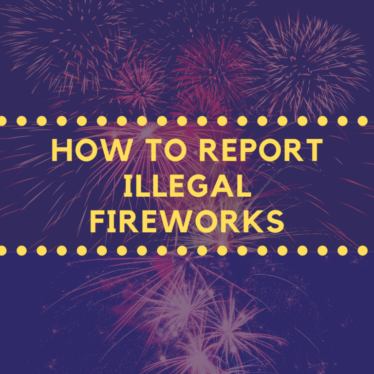 How to Report Illegal Fireworks HCNNC