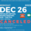 CANCELED – December 26, 2022 Regular Board Meeting