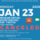 CANCELED – January 23, 2023 Regular Board Meeting