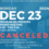 Canceled – December 23, 2024 Regular Board Meeting