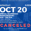 October 20, 2025 Special Board Meeting Canceled